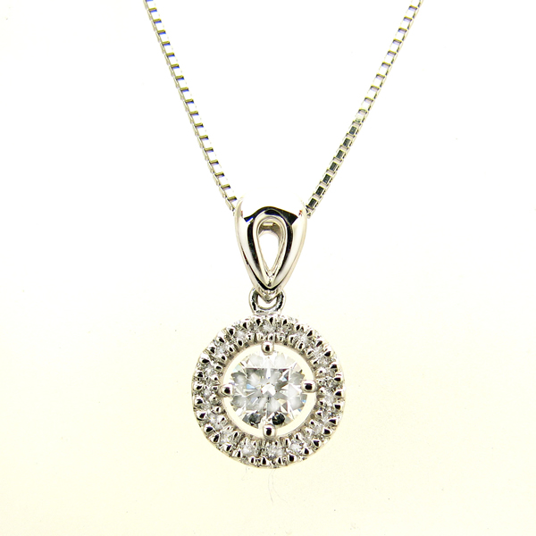 未使用　レハイム　バケットネックレス Pt. ダイヤモンド 0.5ct 未使用レハイムバケットネックレス Pt. ダイヤモンド 0.5ct
