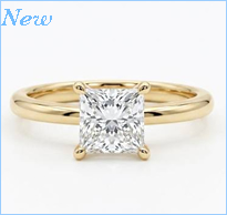K18 0.59ct �v�����Z�X�J�b�g