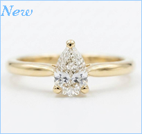 K18 0.40ct �y�A�V�F�C�v