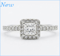 0.31ct プリンセスカット