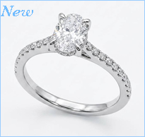 0.70ct オーバルカット