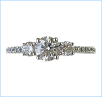 K18WG 0.51ct