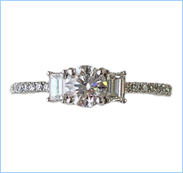 K18WG 0.50ct