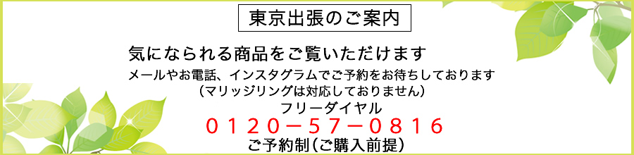 東京出張のご案内