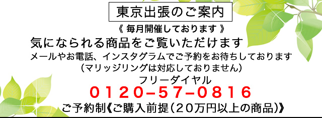 東京出張の案内